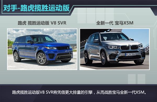 2018路虎揽运V8 SVR综合性能方面完胜宝马全新一代X5M