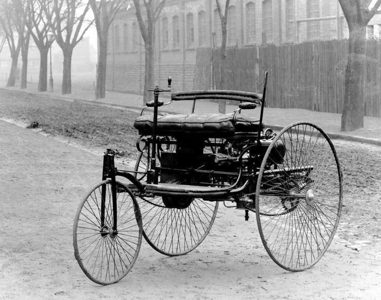 世界上第一辆车奔驰Patent Motorwagen使用的车轮 轮毂进化简史