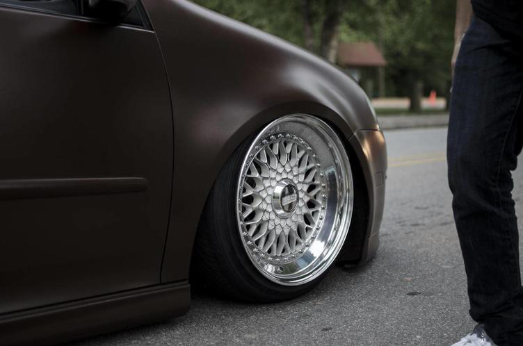 BBS RS上车照片 轮毂进化简史