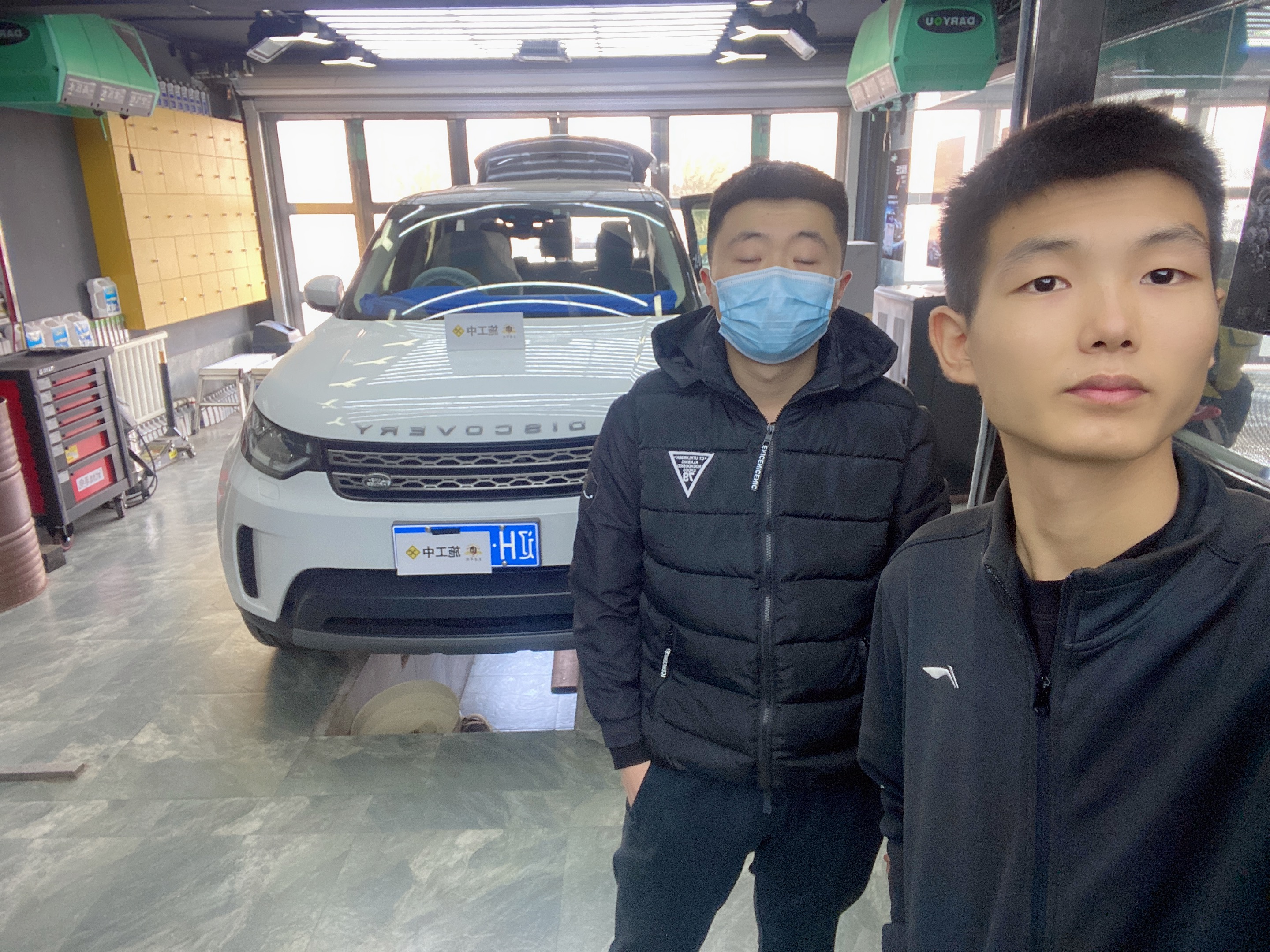 辽宁营口路虎发现5改装ACC、RS、车道居中